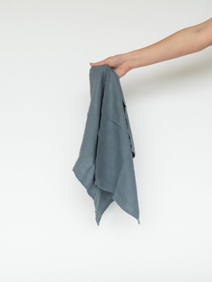 Blue Fog Linen Towel