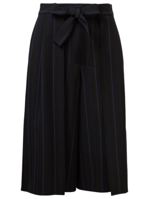 See By Chloé Striped Cropped Culottes