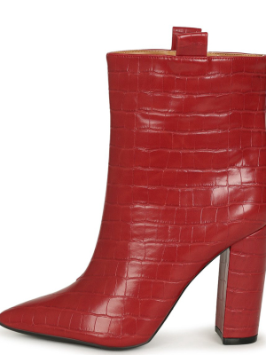 Signal146x Red Crocodile Women's Boot