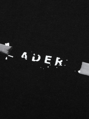 Ader Error Tape T-shirt - Black