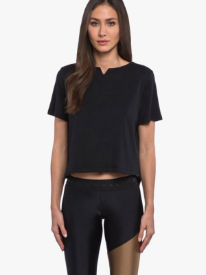 Eloquence Arlo Crop Top - Black