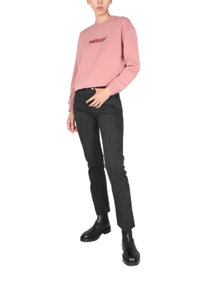 Ambush Straight Leg Cropped Jeans