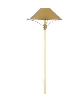 Maarla Brass Floor Lamp