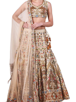 Embroidered Lehenga Set