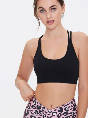 Seamless Crisscross Sports Bra