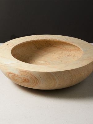 Avaris Sandstone Bowl