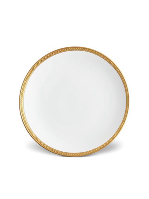 Soie Tressee Gold Dinner Plate