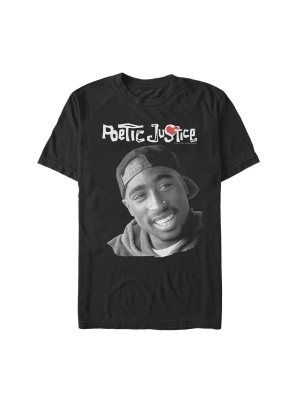 Men's Poetic Justice Lucky Portrait T-shirt