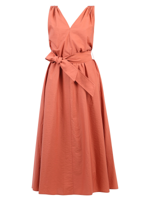 Brunello Cucinelli Belted Maxi Dress