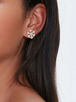 Snowflake Stud Earrings