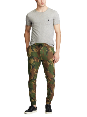 Camo Double-knit Jogger Pant