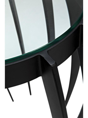 Noir Spikes Side Table