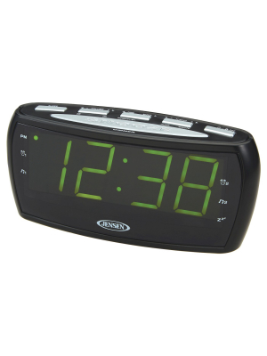 Jensen Am/fm Alarm Clock Radio - Black