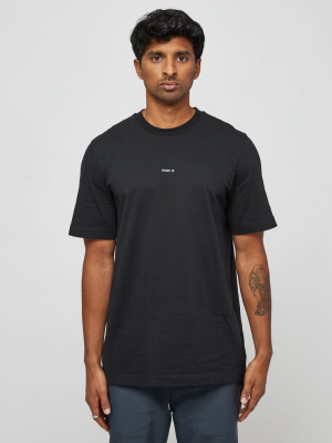 Roden Gray Mark T-shirt In Black