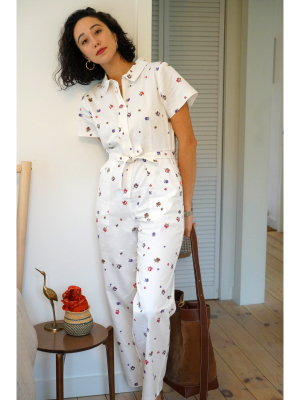 Floral Patty Worksuit