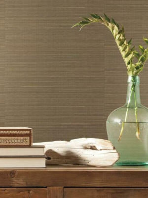 Abaca Weave Wallpaper In Sand By Antonina Vella For York Wallcoverings