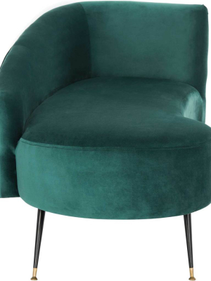 Eventide Parisian Settee Emerald