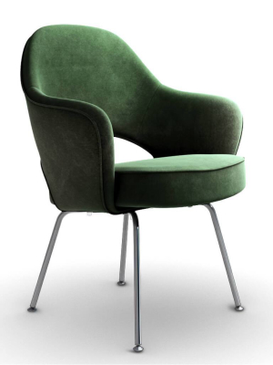 Saarinen Executive Armchair - Steel Legs