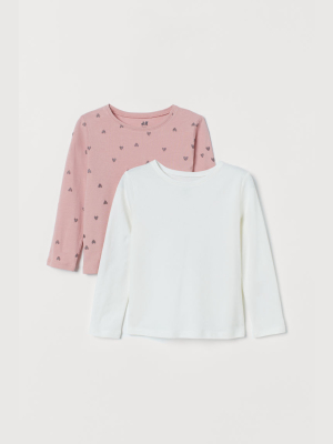 2-pack Long-sleeved Tops