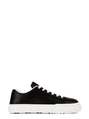 Miu Miu Logo Platform Sneakers