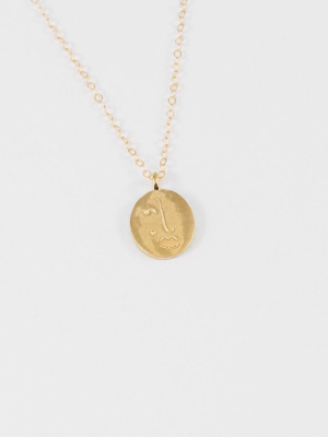 Matisse Pendant And Chain- Gold