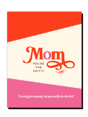 Mom Swearing Card