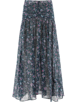 Isabel Marant Étoile Floral Print Skirt