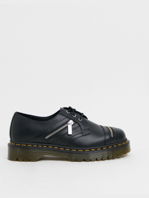 Dr Martens 1461 3 Eye Shoe With Zips