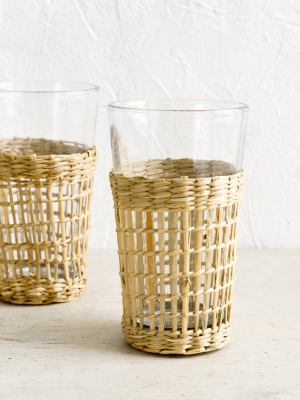 Caged Seagrass Tumbler
