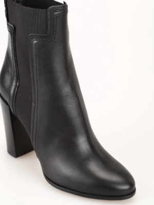 Tod's Chunky Heel Chelsea Boots