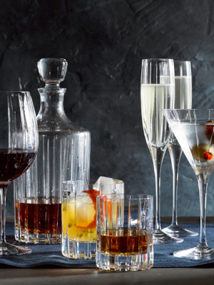 Dorset Crystal Triple Old-fashioned Glasses