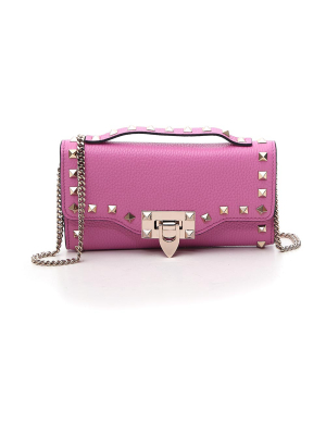 Valentino Garavani Rockstud Chainstrap Wallet