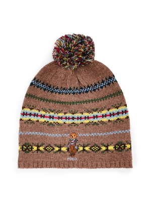 Polo Bear Fair Isle Beanie