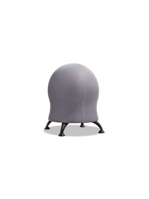 Safco Zenergy Ball Chair 22 1/2" Diameter X 23" High Gray/black 4750gr