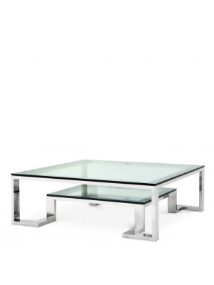 Eichholtz Huntington Coffee Table - Silver