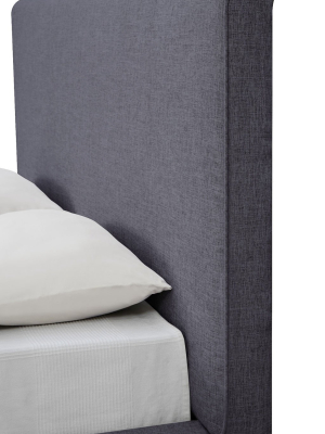 Neo Linen Bed Gray