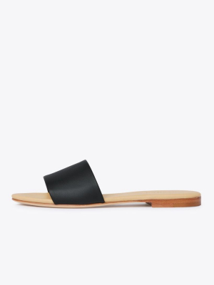 Isla Slide Sandal - Black