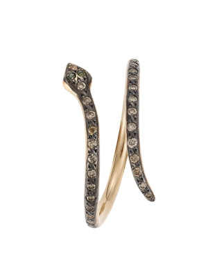 Small Champagne Python Ring P