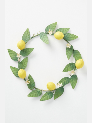 Lemon Wreath