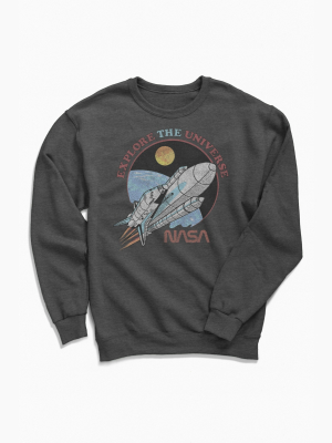 Nasa Explore The Universe Crew Neck Sweatshirt