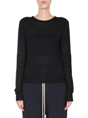 Rick Owens Biker Level Round-neck Sweater