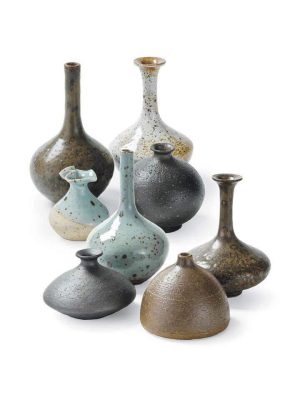 Porcelain Bud Vases (set Of 8)