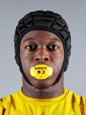 Dominate Yellow Football Mouthguard