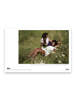 'we Lay In A Bed Of Queen Anne's Lace...' Poster Print By Naima Green