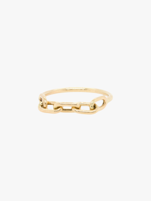 Oval Link Ring