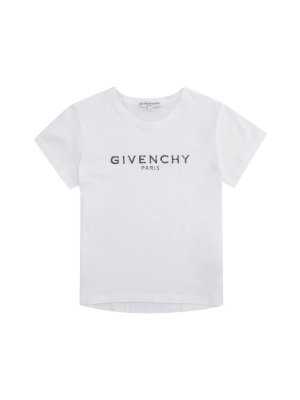 Givenchy Kids Logo Print Crewneck T-shirt