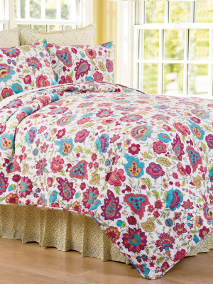 C&f Home Teagan Quilt Set