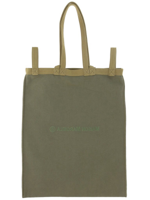 Mm6 Maison Margiela Logo Print Tote Bag