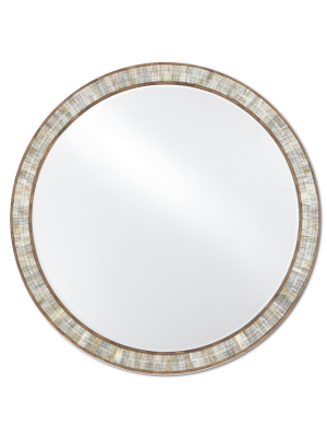 Currey & Company Hyson Round Mirror