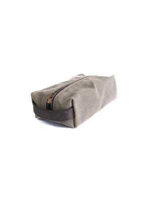 Grey Dopp Kit